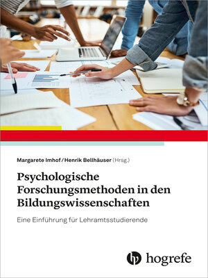 cover image of Psychologische Forschungsmethoden in den Bildungswissenschaften